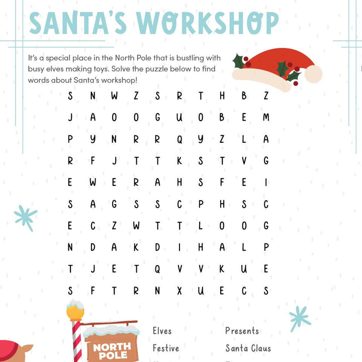 KindKids Word Search Winter Magic Better Day Books KindKids Word Search Winter Magic Bonjour Fete - Party Supplies