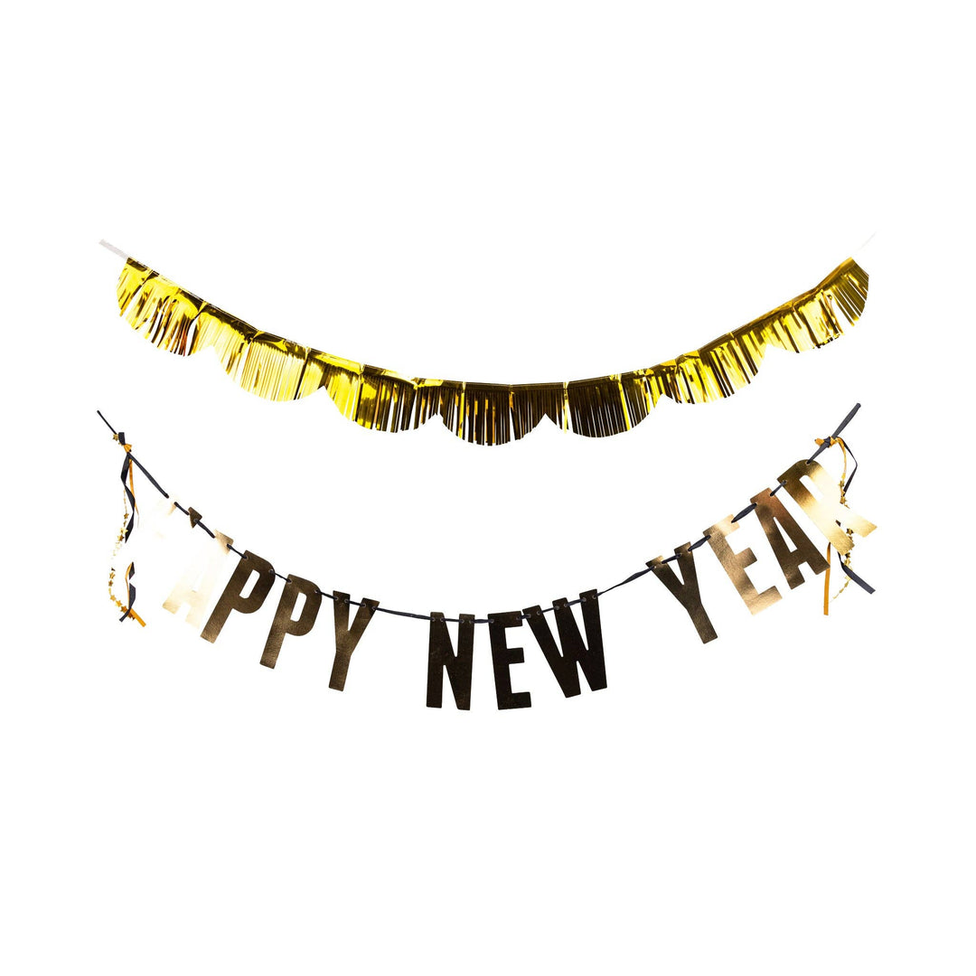 NYE1202 - Happy New Year Banner Set My Mind’s Eye NYE1202 - Happy New Year Banner Set Bonjour Fete - Party Supplies
