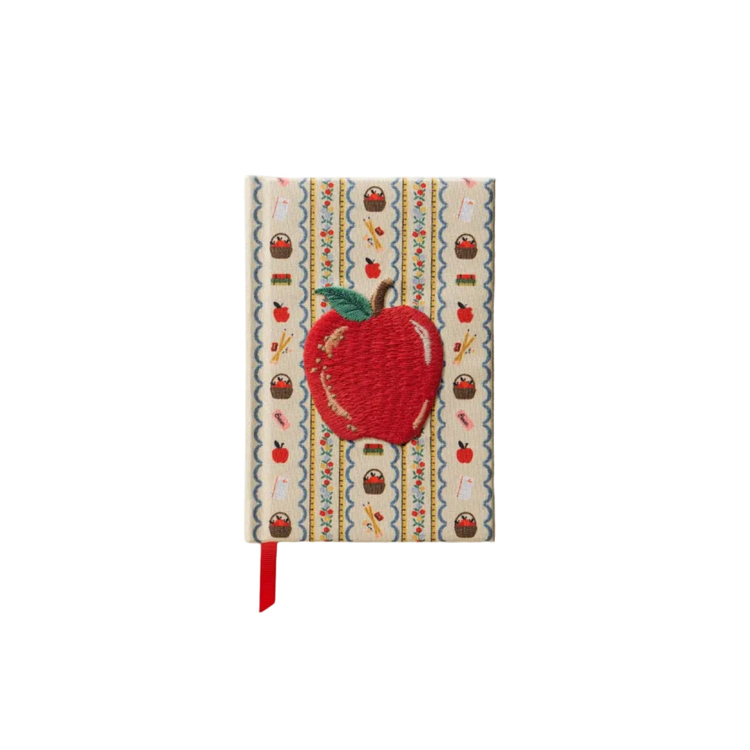 Schoolhouse Mini Embroidered Journal
