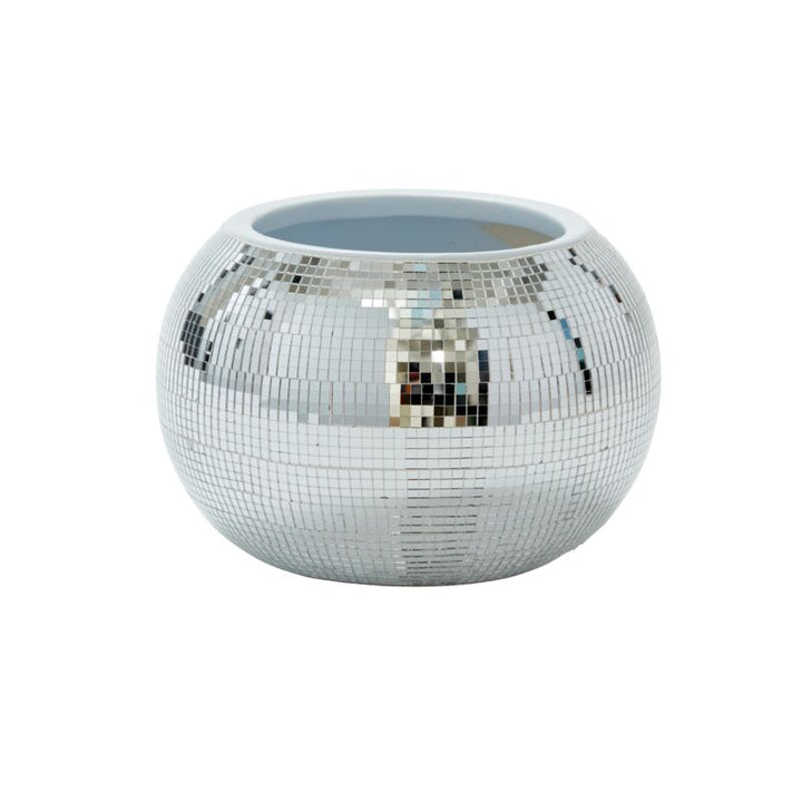 DISCO VASE Accent Decor Christmas Holiday Kitchen & Entertaining LARGE POT Bonjour Fete - Party Supplies
