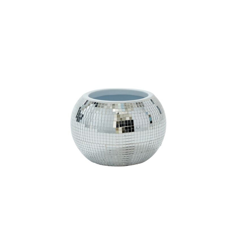 DISCO VASE Accent Decor Christmas Holiday Kitchen & Entertaining SMALL POT Bonjour Fete - Party Supplies