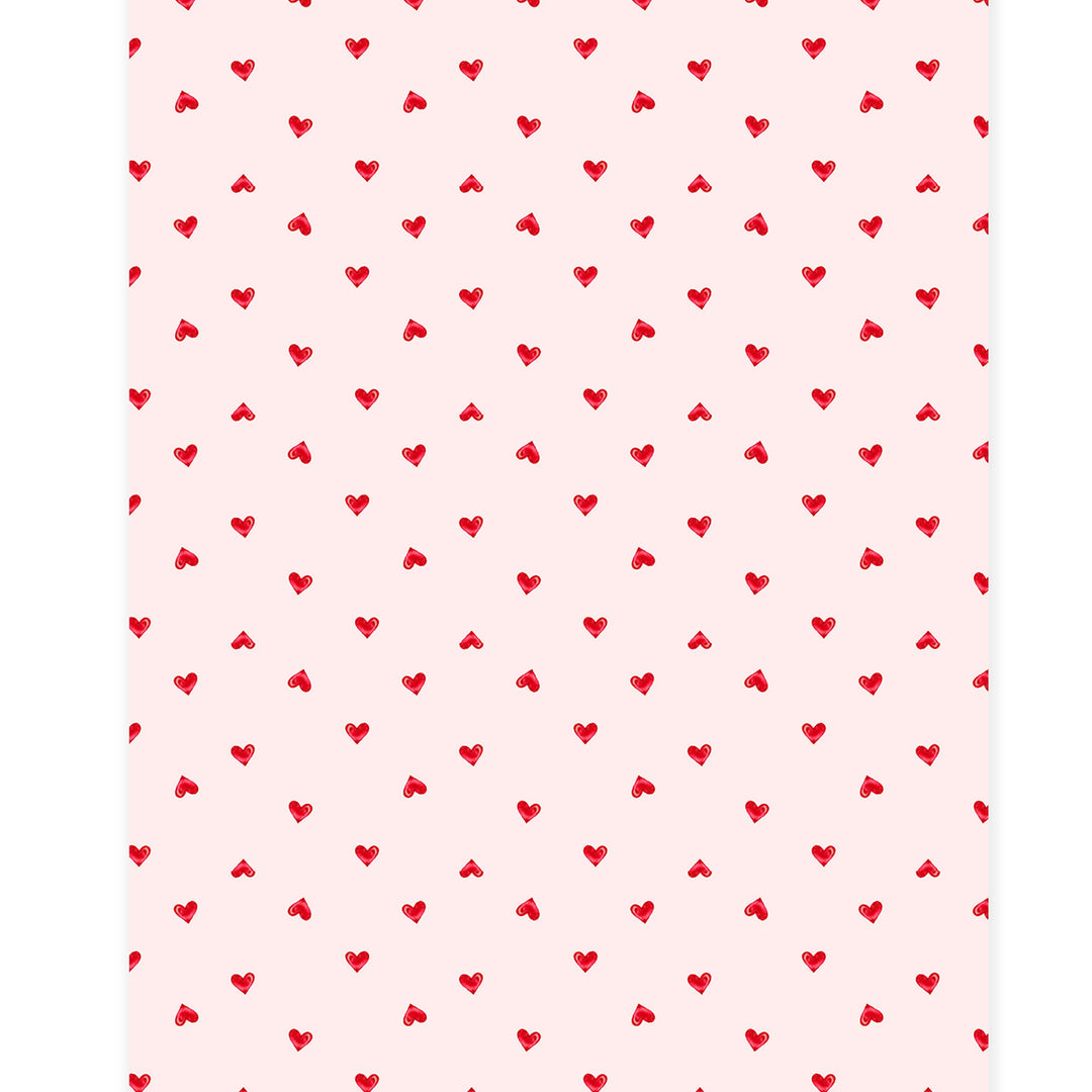 Ditsy Hearts Table Runner Cami Monet Table Runners Ditsy Hearts Table Runner Bonjour Fete - Party Supplies