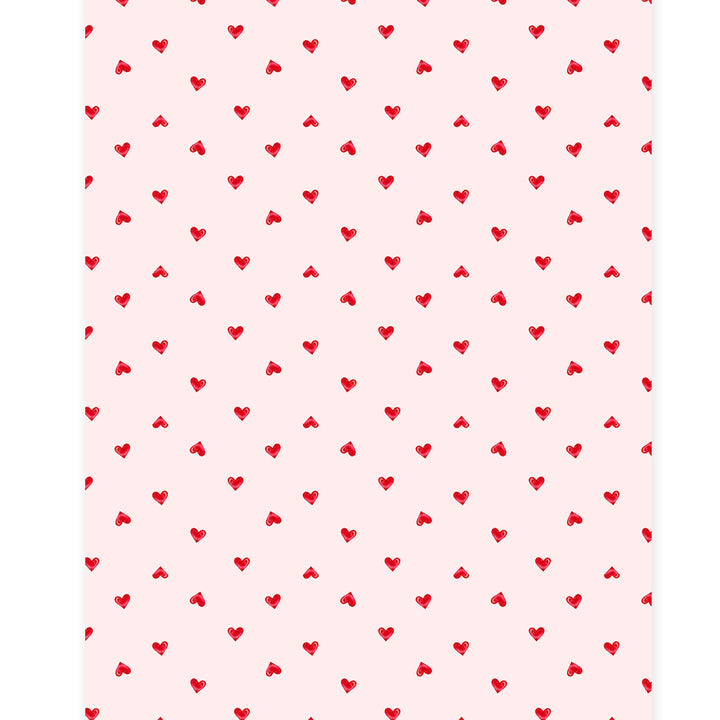 Ditsy Hearts Table Runner Cami Monet Table Runners Ditsy Hearts Table Runner Bonjour Fete - Party Supplies