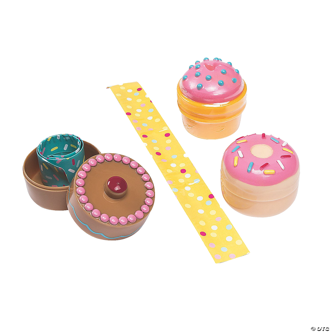 BRACELET-FILLED DONUT EASTER EGG Fun Express Bonjour Fete - Party Supplies