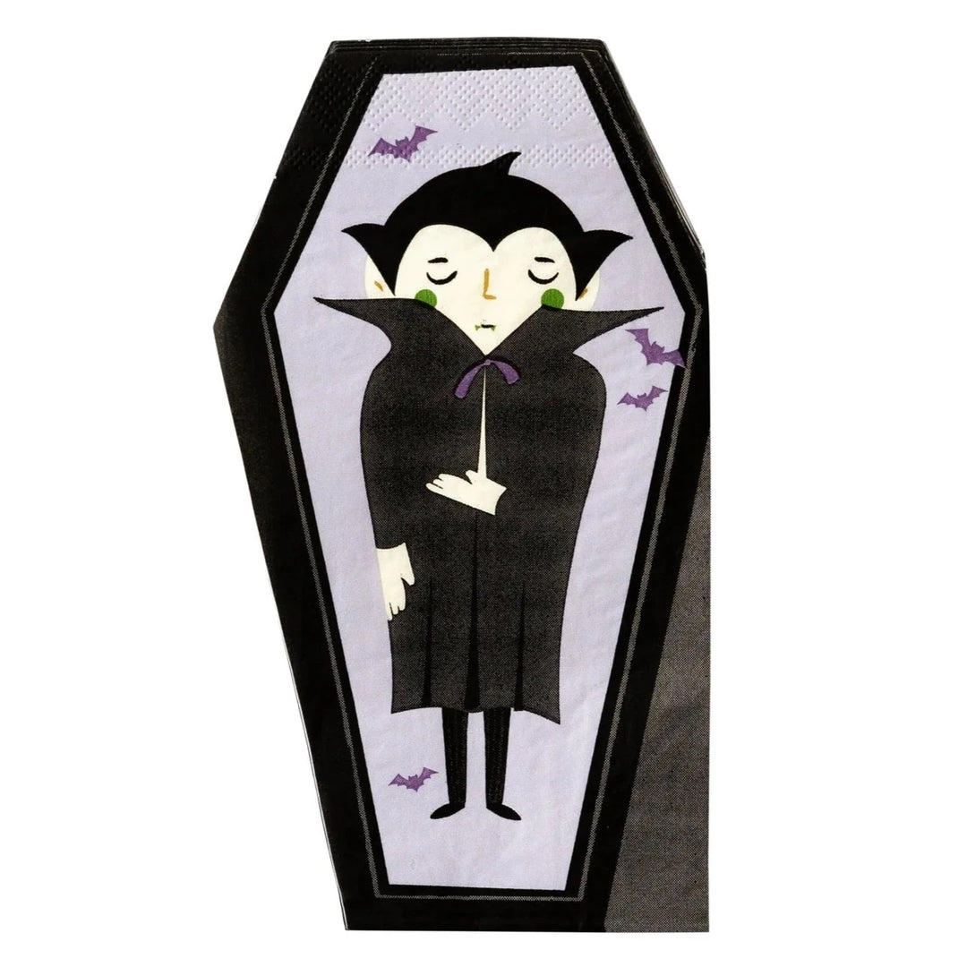 DRACULA SHAPED GUEST TOWELS My Mind's Eye Bonjour Fete - Party Supplies