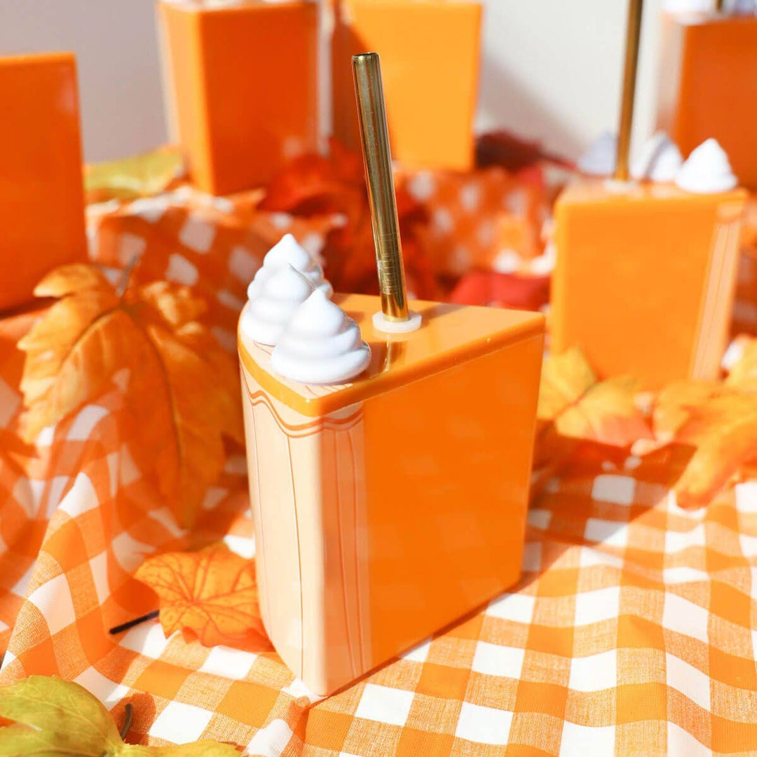 Pumpkin Pie Sipper Packed Party Pumpkin Pie Sipper Bonjour Fete - Party Supplies