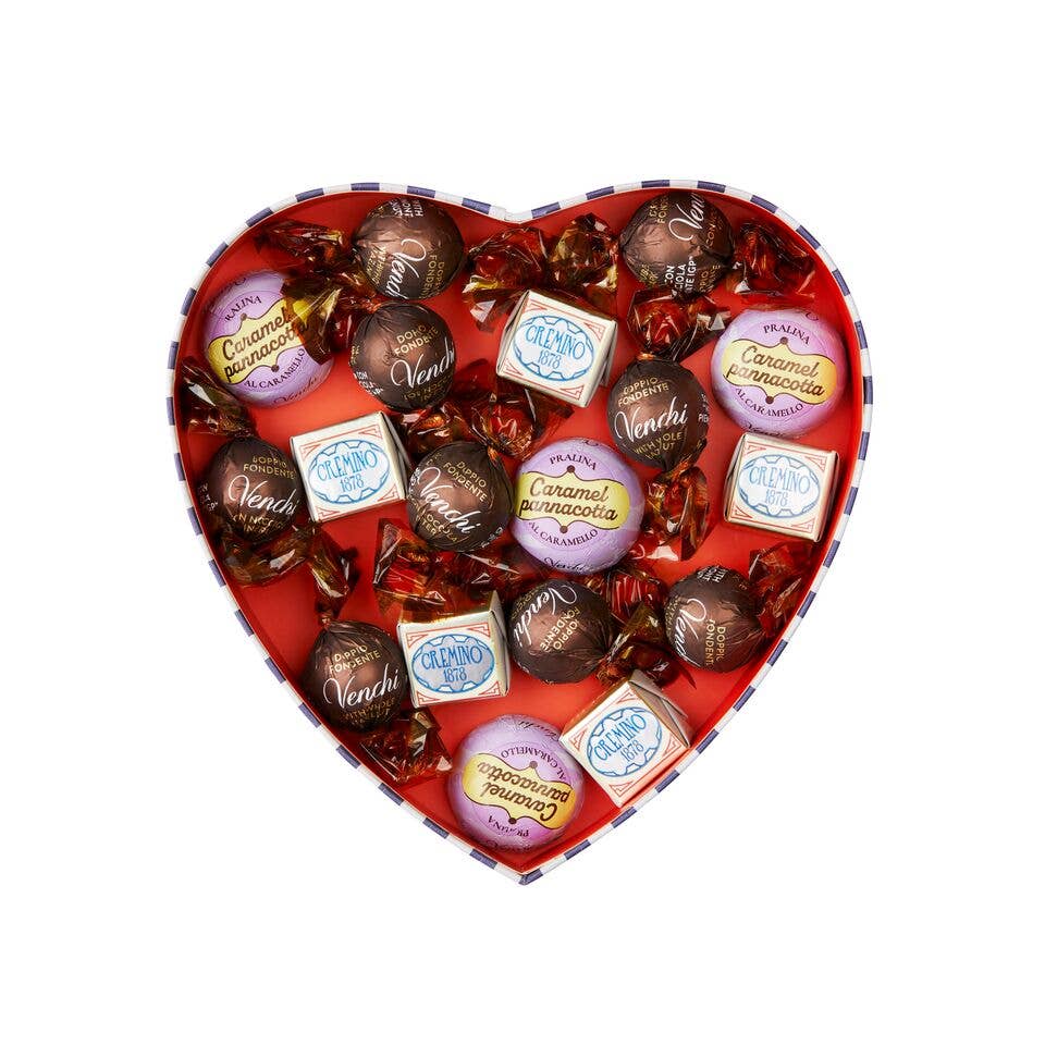 Valentine Heart Shaped Chocolate Gift Box - Venchi Chocolate Venchi Valentine Heart Shaped Chocolate Gift Box - Venchi Chocolate Bonjour Fete - Party Supplies