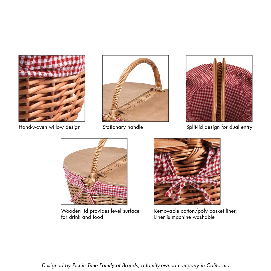 Country Picnic Basket - Bonjour Fête 