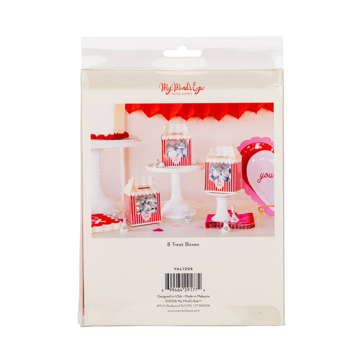 VAL1206 - Kissing Booth Treat Boxes My Mind’s Eye VAL1206 - Kissing Booth Treat Boxes Bonjour Fete - Party Supplies