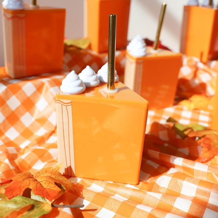 Pumpkin Pie Sipper Packed Party Pumpkin Pie Sipper Bonjour Fete - Party Supplies