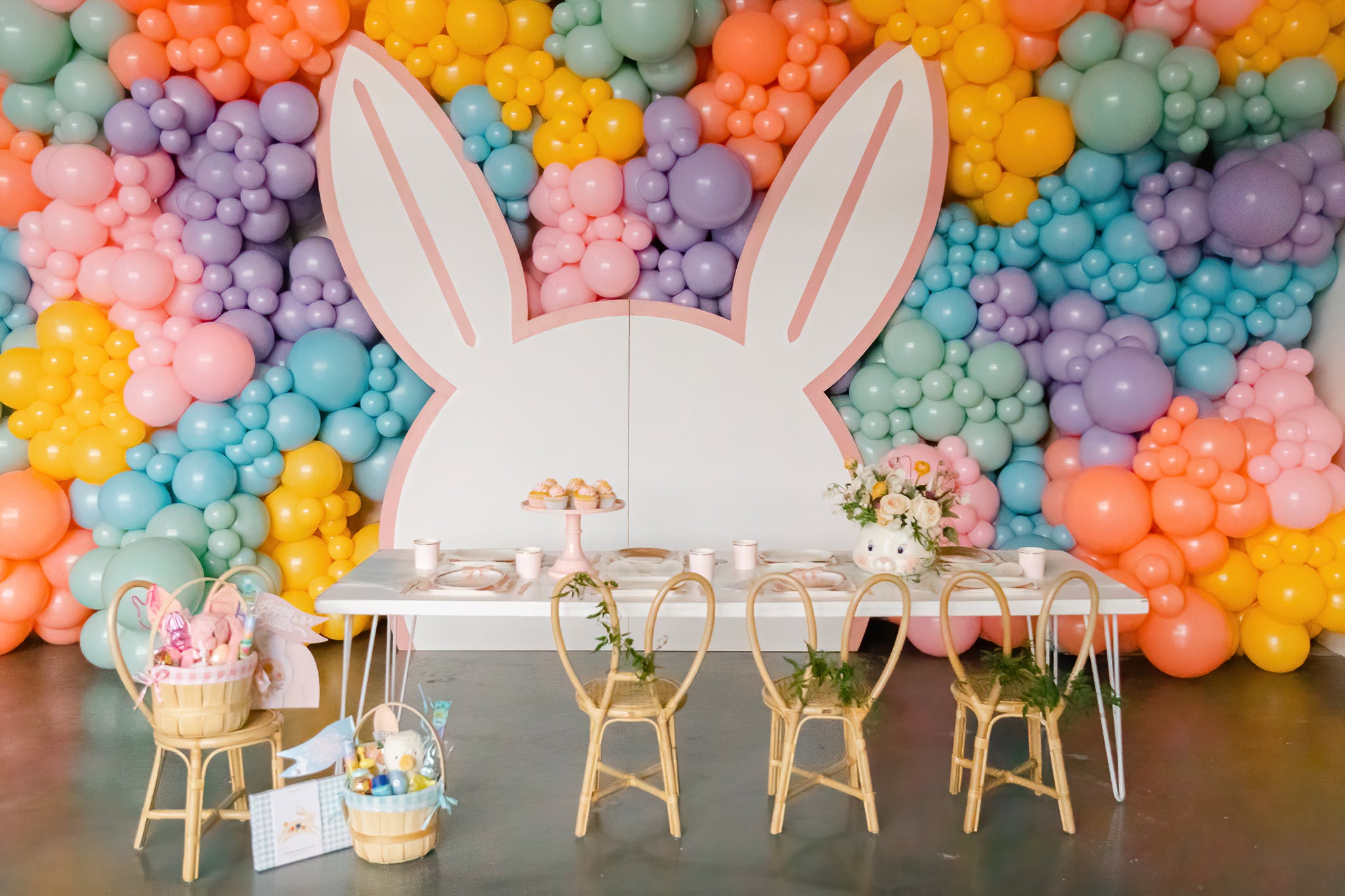easter party ideas easter party decorations spring party supplies pastel balloons