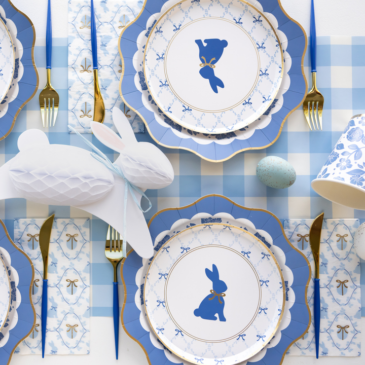 BUNNY HONEYCOMB DECORATIONS Meri Meri BUNNY HONEYCOMB DECORATIONS Bonjour Fete - Party Supplies