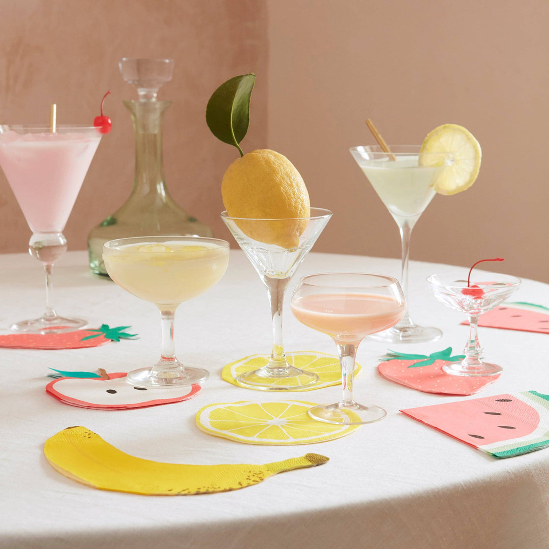 Strawberry Napkins Meri Meri Strawberry Napkins Bonjour Fete - Party Supplies