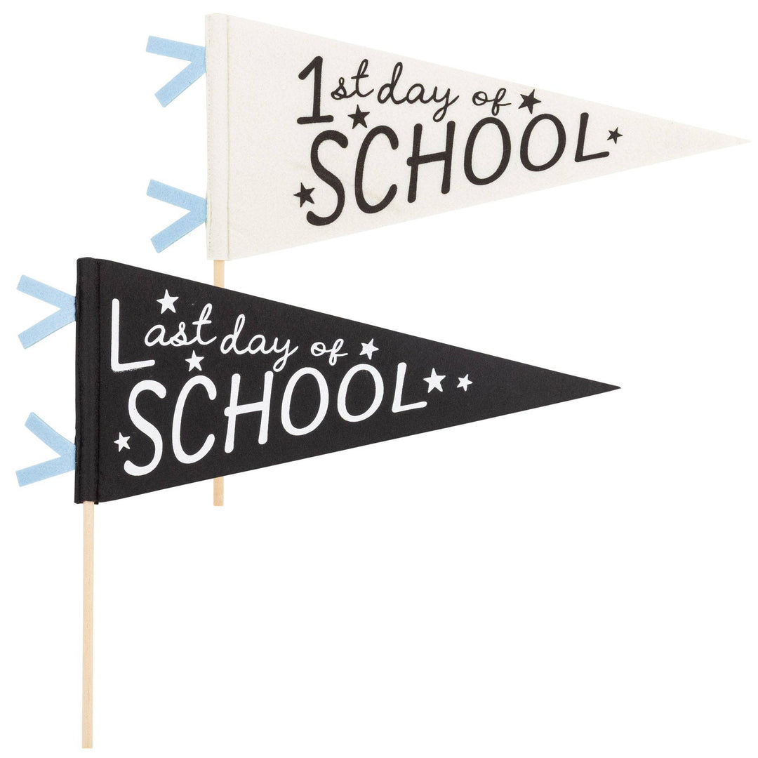 1st and Last Day Felt Pennant Set