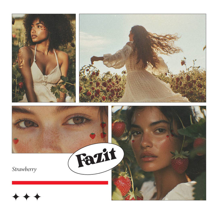 Strawberry Speckles Makeup Patches Fazit Strawberry Speckles Makeup Patches Bonjour Fete - Party Supplies