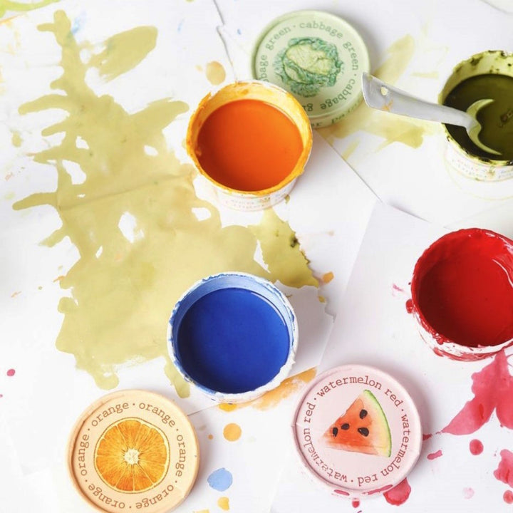 FINGER PAINT KIT - ORGANIC & ALL-NATURAL eco-kids Arts & Crafts Bonjour Fete - Party Supplies