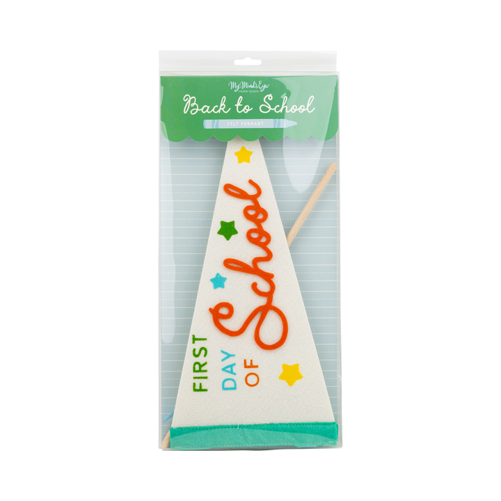 First Day Felt Pennant