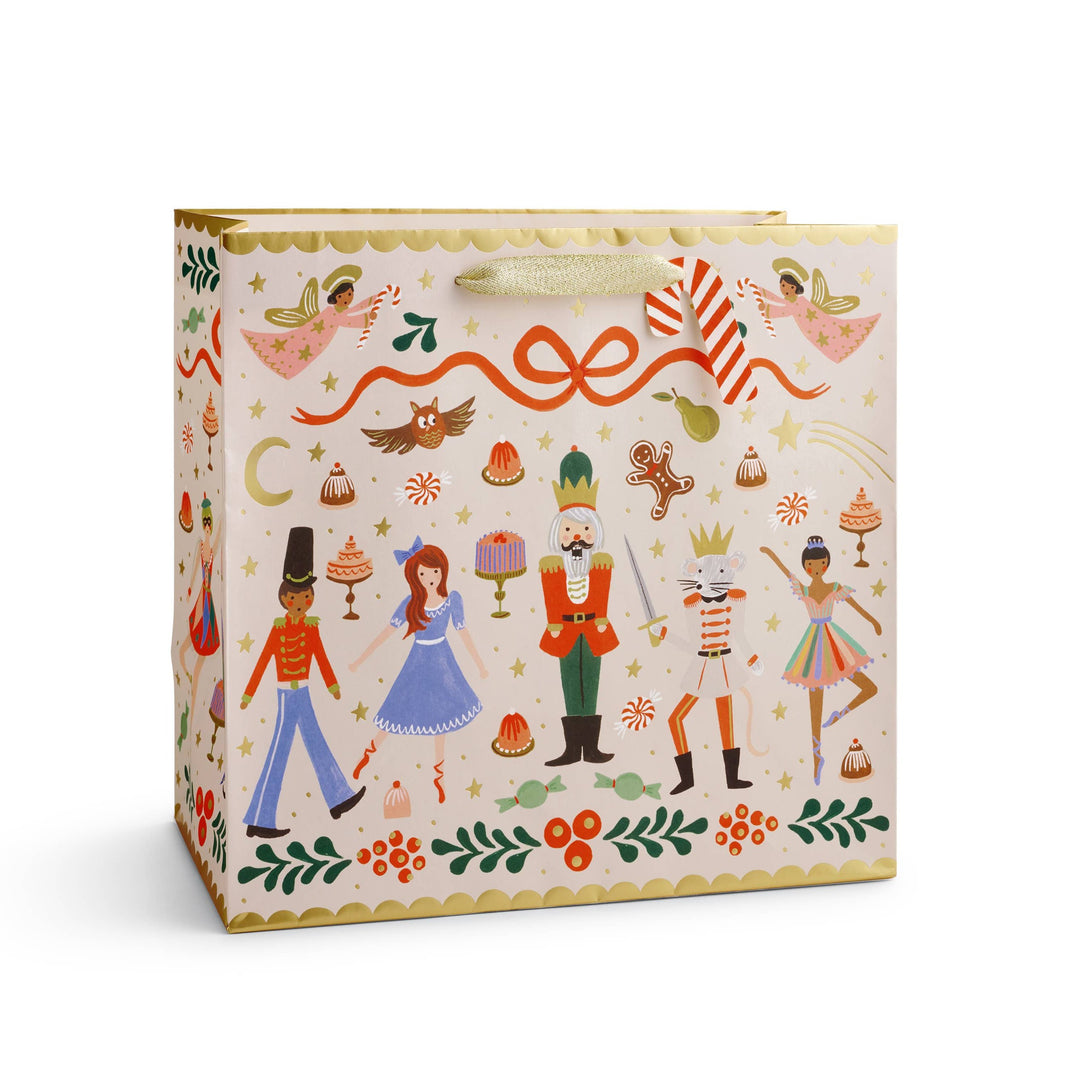 Nutcracker Sweets Gift Bag: Large Rifle Paper Co. Bonjour Fete - Party Supplies