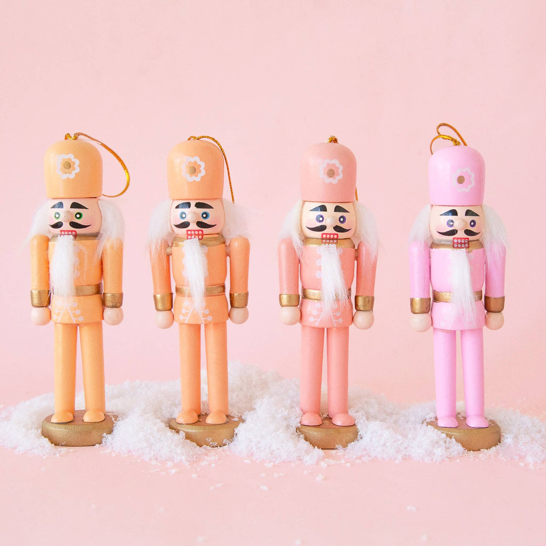 Nutcracker Ornaments | Set of 4 Sunshine Studios Nutcracker Ornaments | Set of 4 Bonjour Fete - Party Supplies