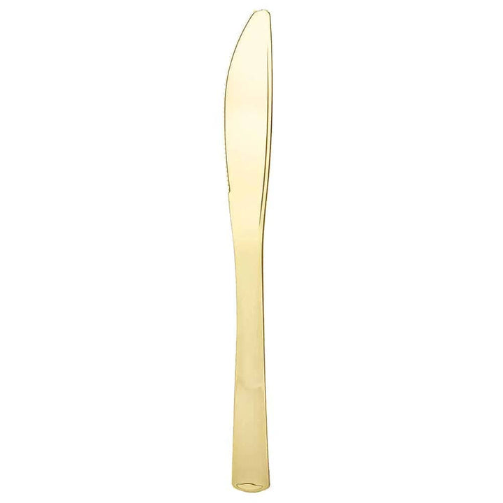 Polished Gold Cutlery Combo Box – Elegant Disposable Set: 24 EcoQuality Polished Gold Cutlery Combo Box – Elegant Disposable Set: 24 Bonjour Fete - Party Supplies