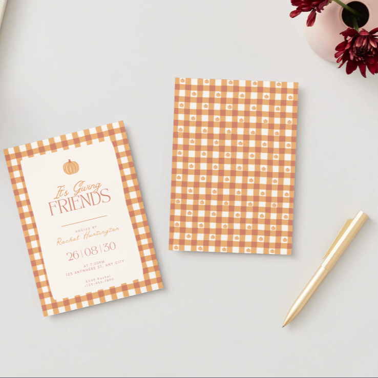 ELEGANT FALL DIGITAL PARTY INVITATION DOWNLOAD Bonjour Fête ELEGANT FALL DIGITAL PARTY INVITATION DOWNLOAD Bonjour Fete - Party Supplies