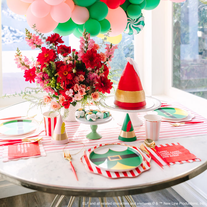 ELF SMALL PLATES Bonjour Fête  Bonjour Fete - Party Supplies