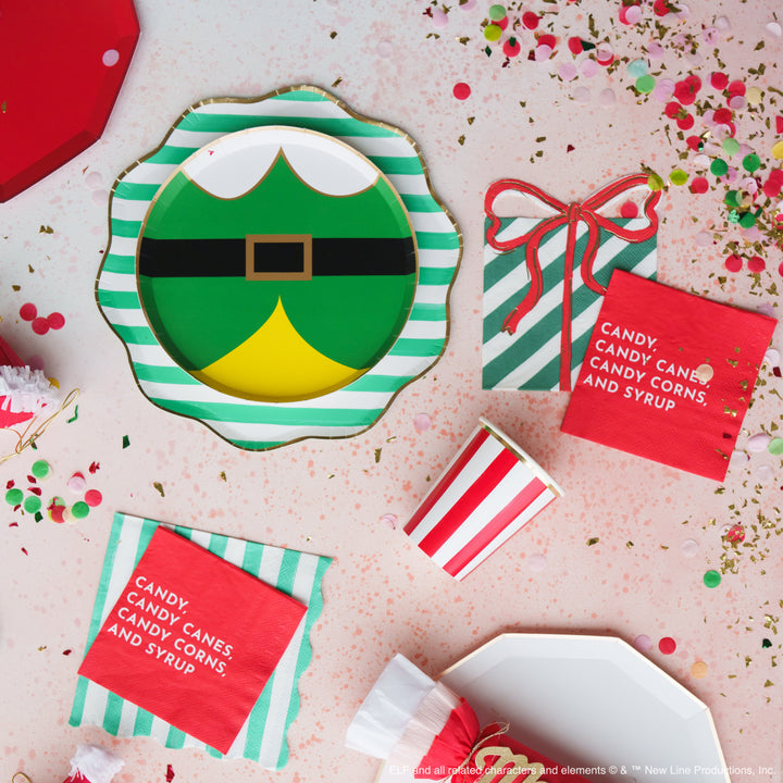 PRESENT WITH BOW NAPKINS Meri Meri Bonjour Fete - Party Supplies