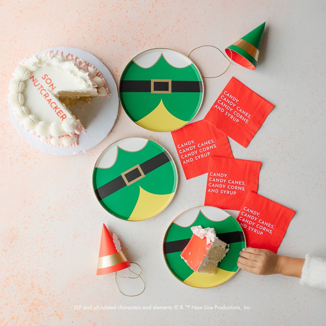 ELF X BONJOUR FÊTE CHRISTMAS PARTY KIT Bonjour Fête  Bonjour Fete - Party Supplies