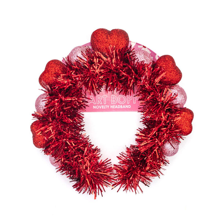 HEART NOVELTY HEADBAND Packed Party Valentine's Day Accessories HEART NOVELTY HEADBAND Bonjour Fete - Party Supplies