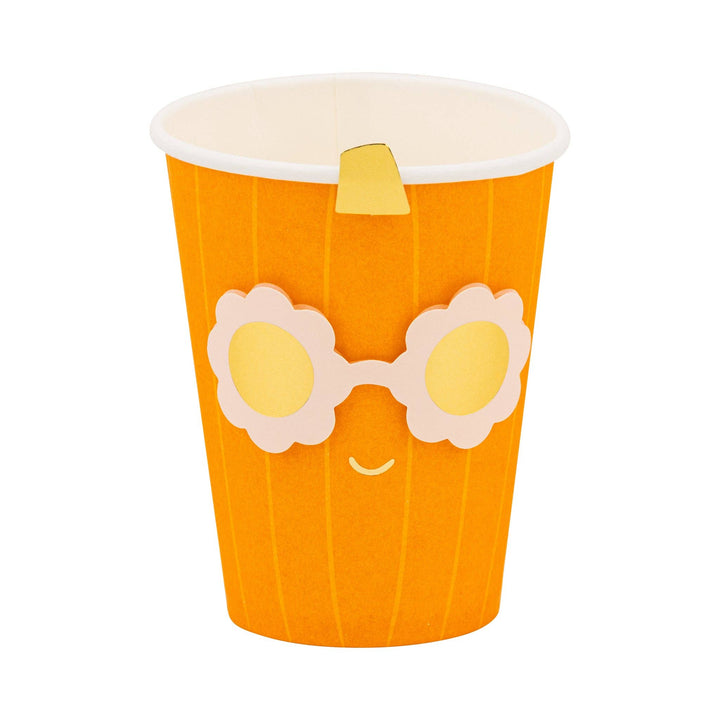 GVP1210 - Groovy Pumpkin Party Cup My Mind’s Eye GVP1210 - Groovy Pumpkin Party Cup Bonjour Fete - Party Supplies