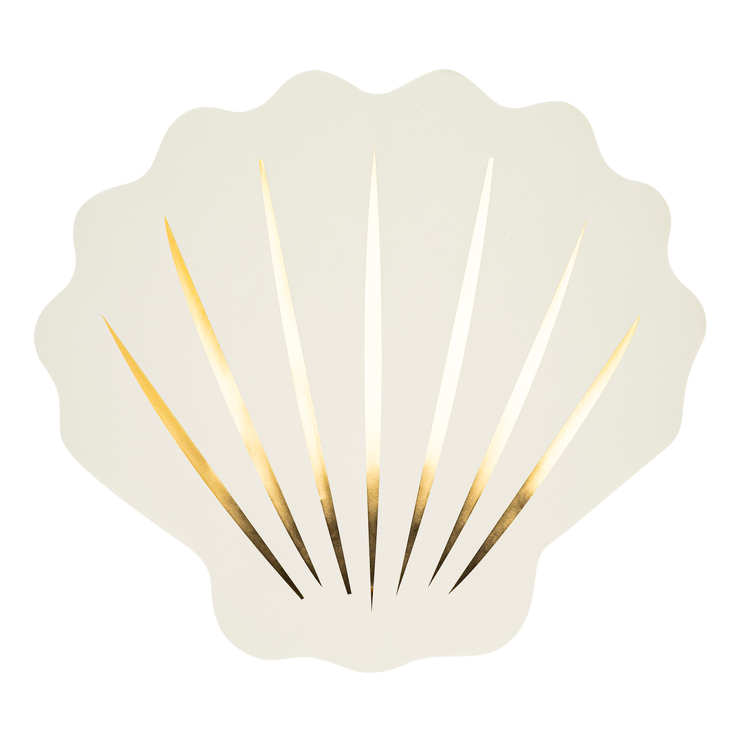 Seashell Paper Placemats Bonjour Fete Party Supplies Under The Sea
