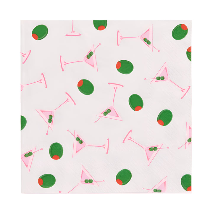 MARTINI NAPKINS xo, Fetti xo, Fetti Collective MARTINI NAPKINS Bonjour Fete - Party Supplies