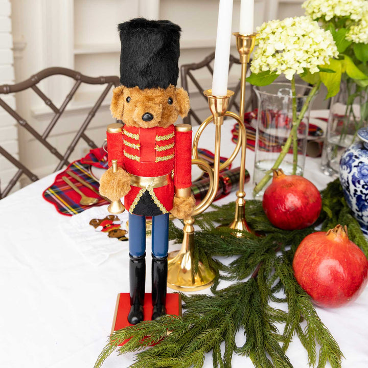 Teddy Bear 15" Nutcracker 8 Oak Lane Teddy Bear 15" Nutcracker Bonjour Fete - Party Supplies