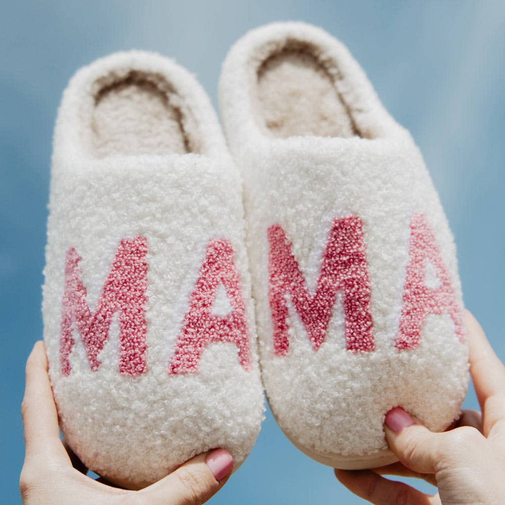 Pink Mama Slippers Bonjour Fete Party Supplies Mother's Day