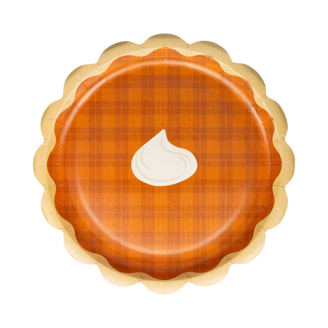 THK1243 - Pie Dessert Paper Plate My Mind’s Eye THK1243 - Pie Dessert Paper Plate Bonjour Fete - Party Supplies