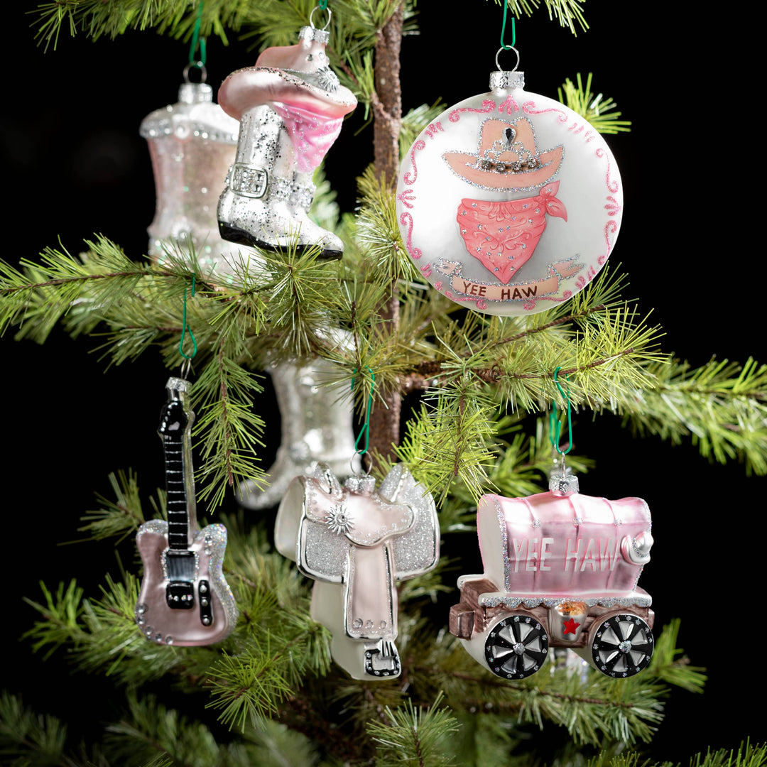 Pink Wagon Train Ornaments Sullivans Home Decor Pink Wagon Train Ornaments Bonjour Fete - Party Supplies