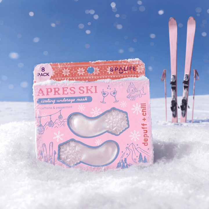 Christmas Holiday Apres Ski Cooling Undereye Patches