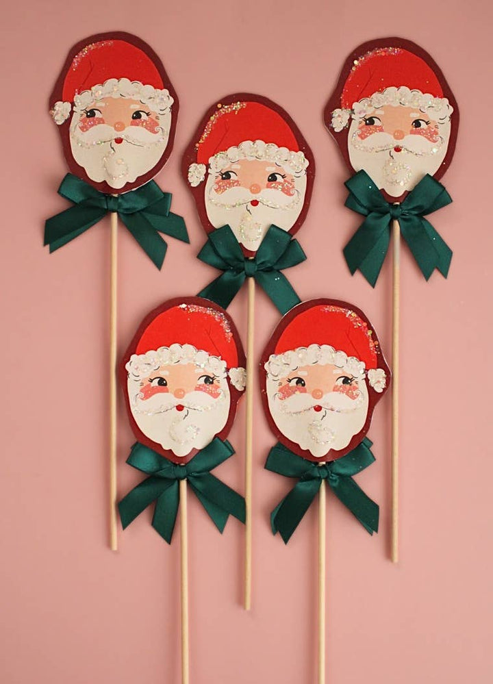 Handmade Santa Claus Christmas Paper Party Wand