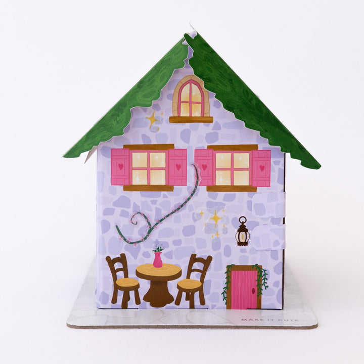Tiny Fairy House Craft Kit Make It Cute, LLC Craft Kit Tiny Fairy House Craft Kit Bonjour Fete - Party Supplies