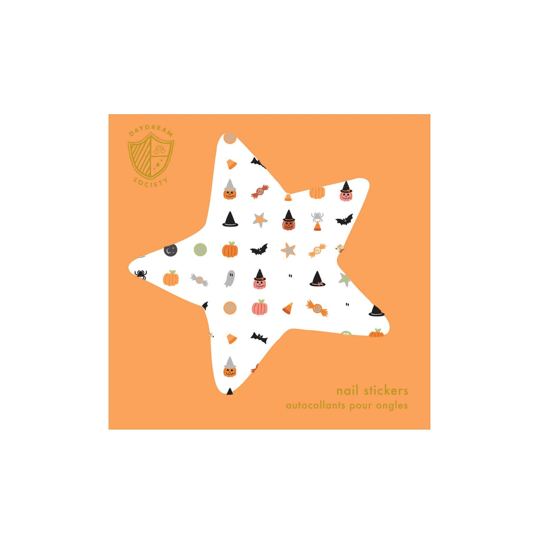 TRICK OR TREAT STREET NAIL STICKERS Jollity & Co. + Daydream Society TRICK OR TREAT STREET NAIL STICKERS Bonjour Fete - Party Supplies