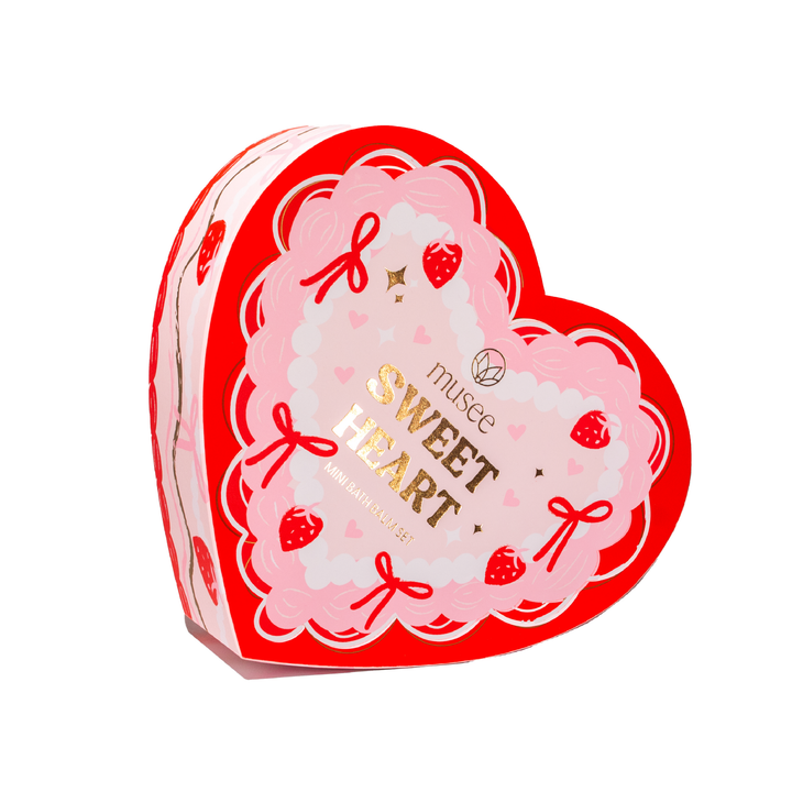 Sweet Heart Three Bath Balm Set Musee Sweet Heart Three Bath Balm Set Bonjour Fete - Party Supplies