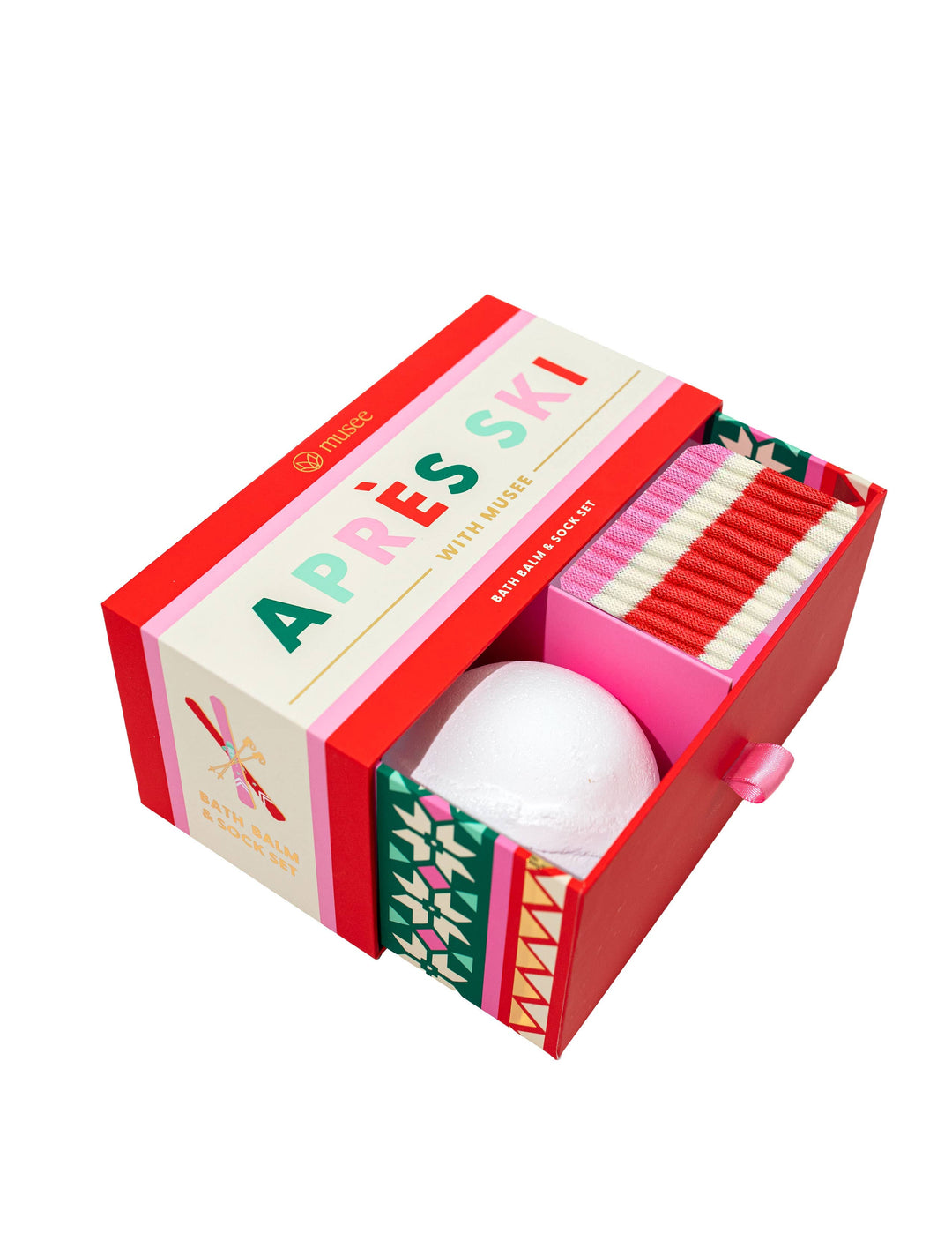 Apres Ski Bath Balm & Sock Set Musee Apres Ski Bath Balm & Sock Set Bonjour Fete - Party Supplies