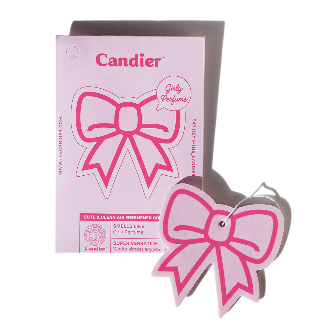 GIRLY PERFUME CAR AIR FRESHENER Candier Valentine's Day Gifts GIRLY PERFUME CAR AIR FRESHENER Bonjour Fete - Party Supplies