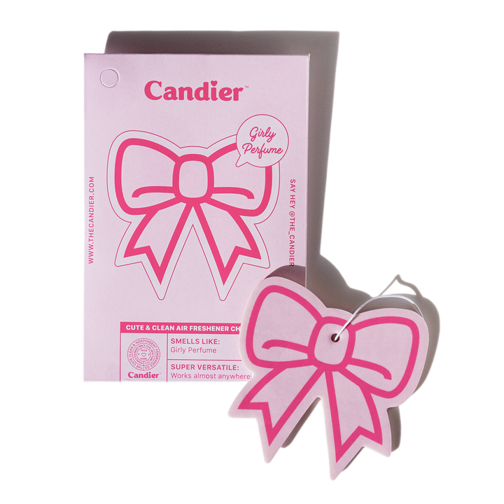 GIRLY PERFUME CAR AIR FRESHENER Candier Valentine's Day Gifts GIRLY PERFUME CAR AIR FRESHENER Bonjour Fete - Party Supplies