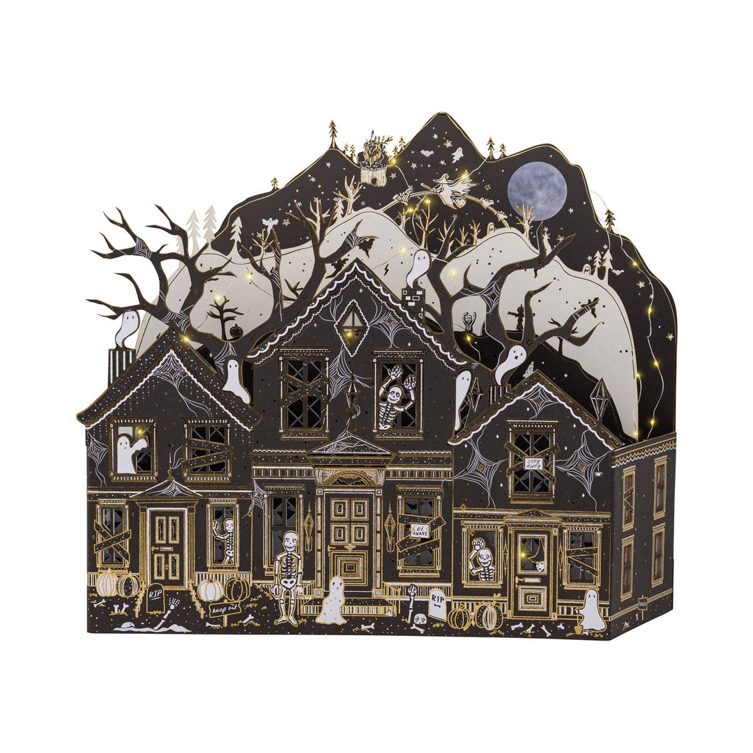 Haunted House Halloween Village Decoration