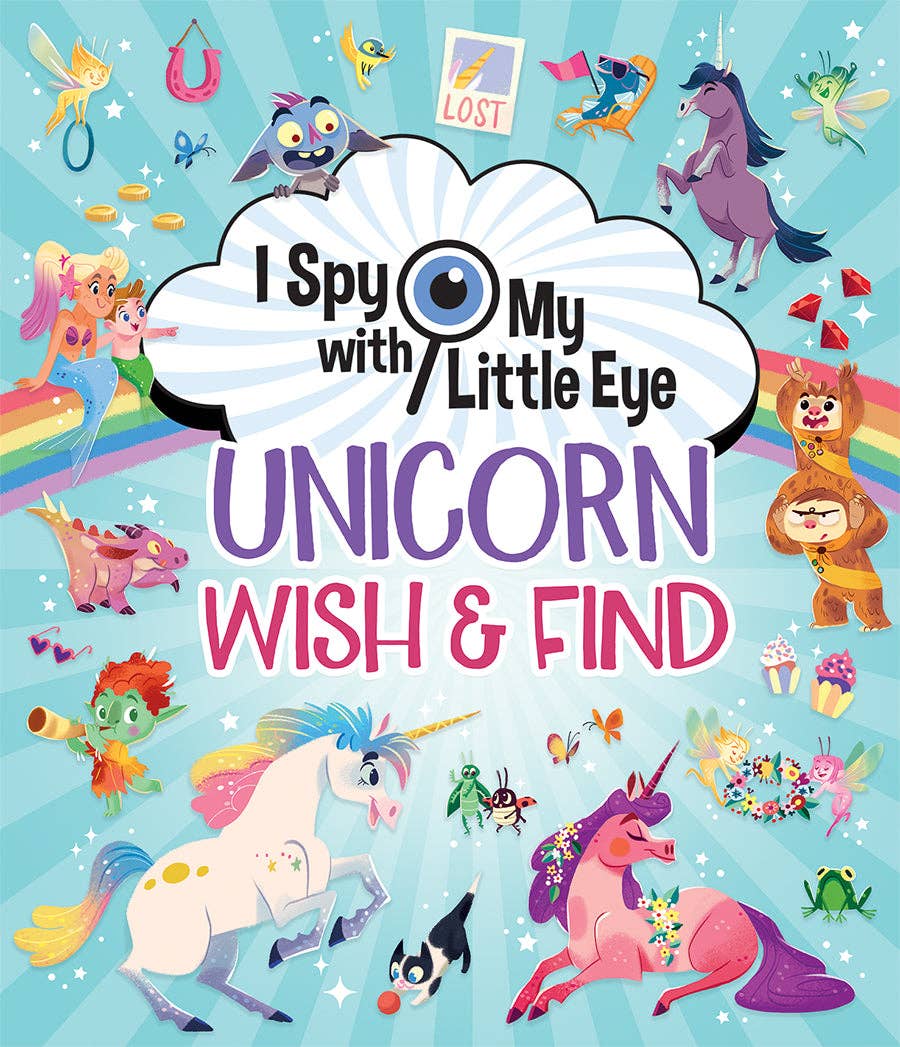Unicorn Wish & Find (I Spy with My Little Eye) Cottage Door Press Unicorn Wish & Find (I Spy with My Little Eye) Bonjour Fete - Party Supplies