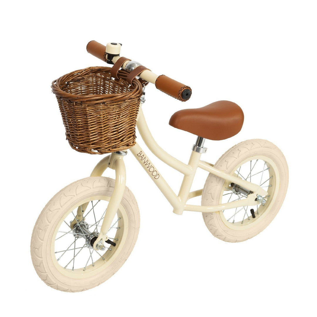Balance bike  - Cream Banwood FIRST GO Balance bike  - Cream Bonjour Fete - Party Supplies