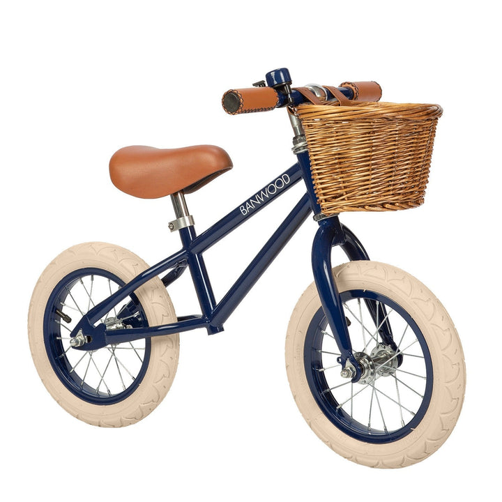 Balance bike - Navy Banwood FIRST GO Balance bike - Navy Bonjour Fete - Party Supplies