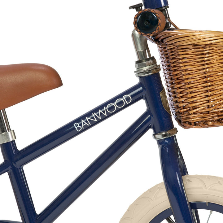 Balance bike - Navy Banwood FIRST GO Balance bike - Navy Bonjour Fete - Party Supplies