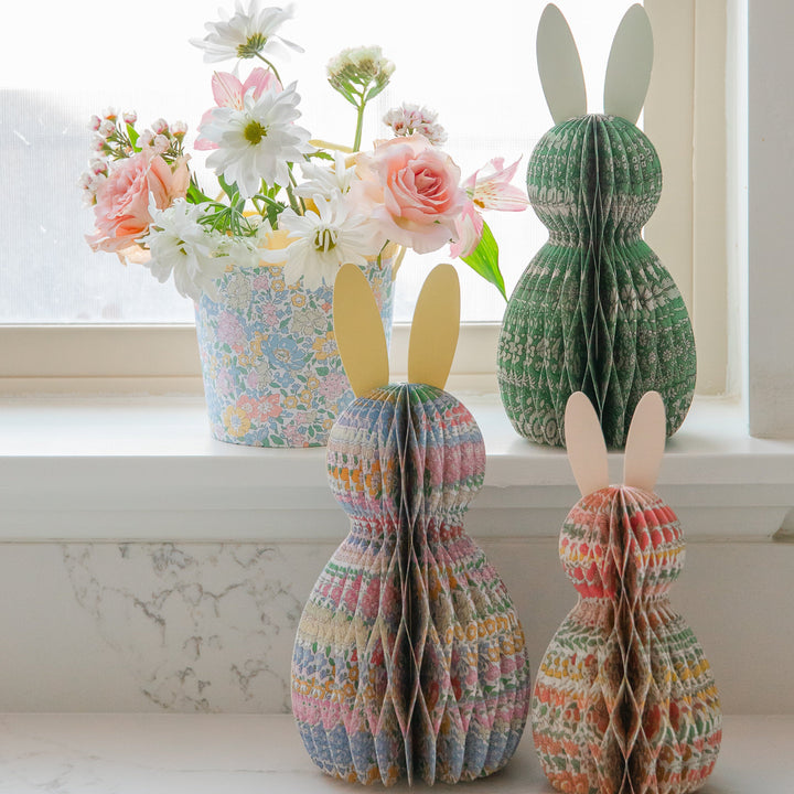 MERI MERI X LIBERTY PAPER BASKETS Meri Meri Easter Baskets MERI MERI X LIBERTY PAPER BASKETS Bonjour Fete - Party Supplies